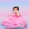 Baby frock with a princess-inspired look