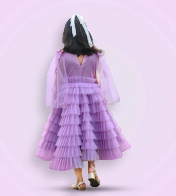 Dream Ruffle Gown - Image 3