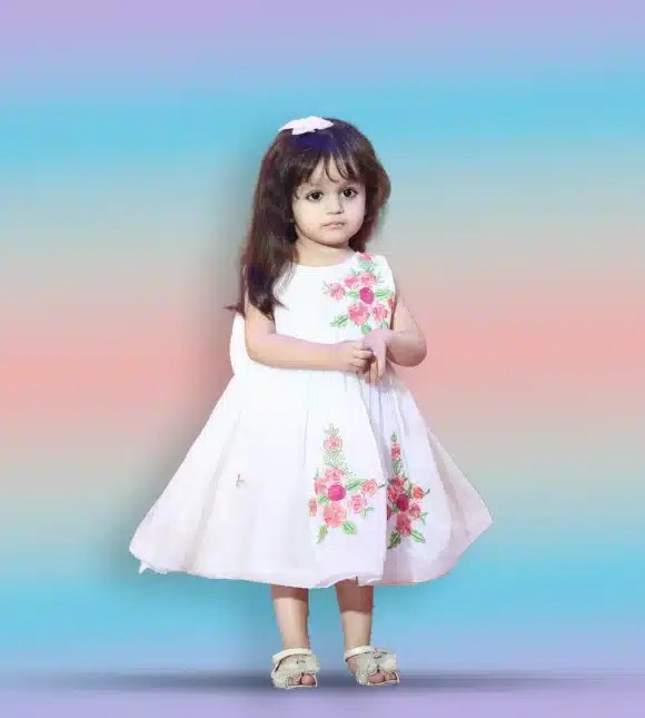 Floral Rose Dress - Image 7